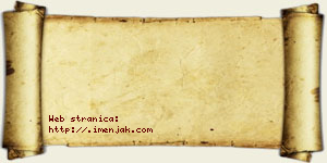 Anđela Tomaš vizit kartica